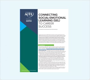 Briefing Summary - Connecting Social-Emotional Learning (SEL) to Career Success