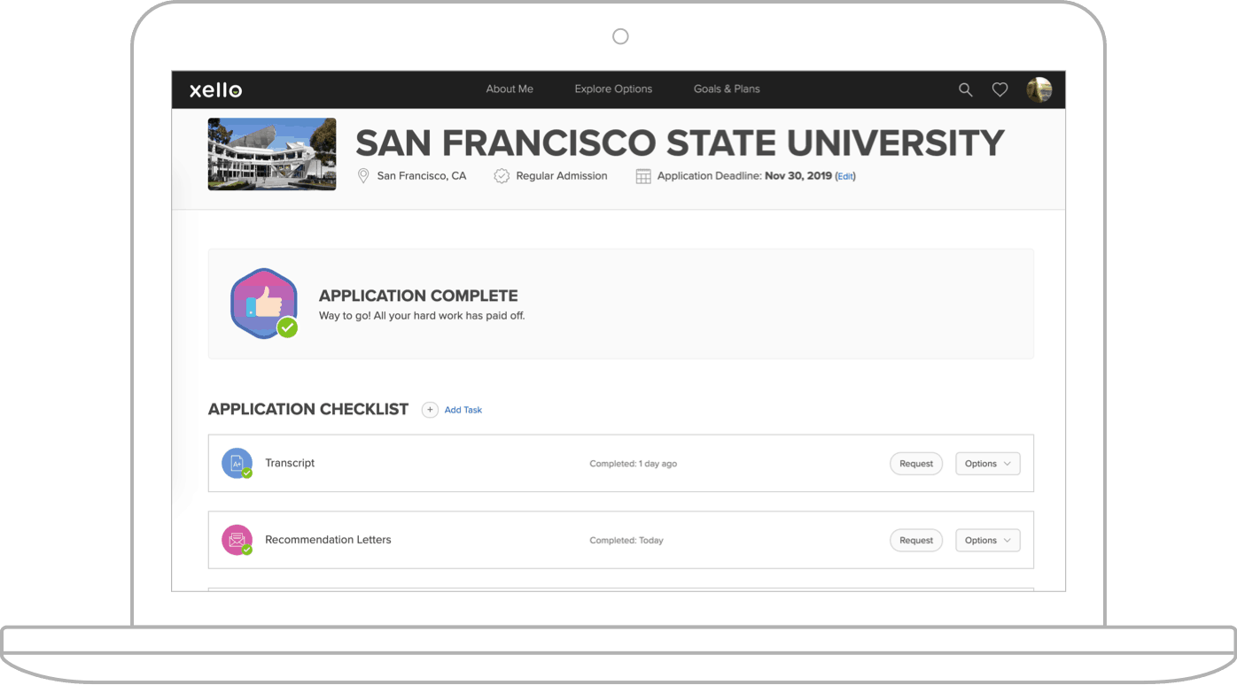 college applications process