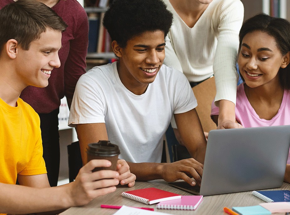 excited students