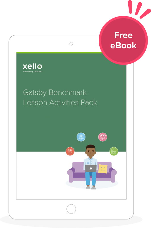 UK - Gatsby Benchmark Lesson Activities - iPad Mockup